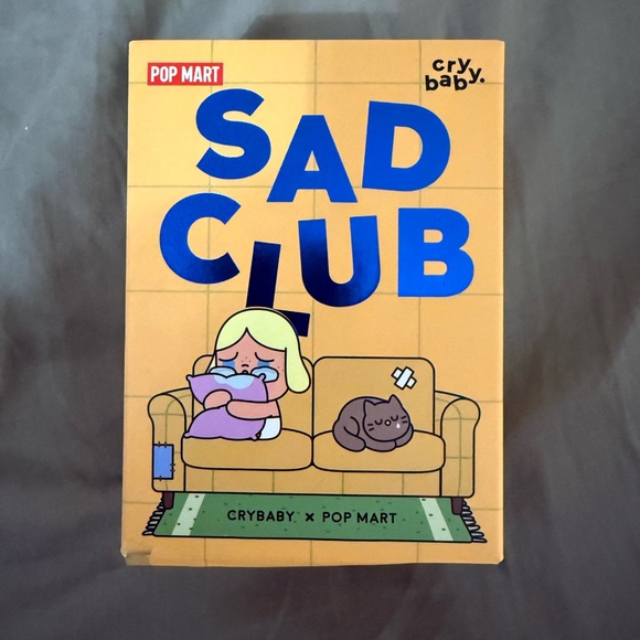Pop Mart Crybaby Sad Club “Left Behind” SEALED + Card - Authentic - Picture 2 of 2